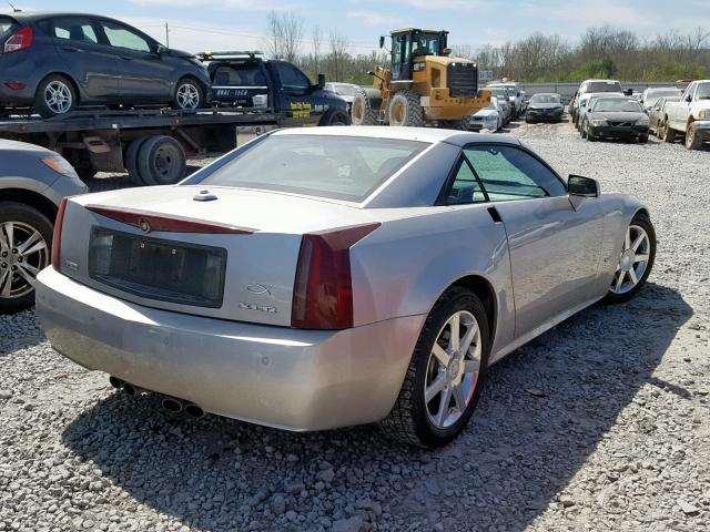 1G6YV34A145601745 - 2004 CADILLAC XLR SILVER photo 4