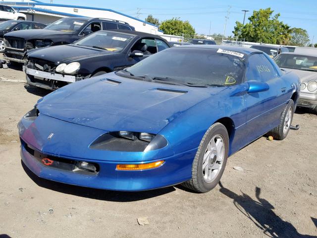 2G1FP22KXT2129908 - 1996 CHEVROLET CAMARO BAS 蓝色 照片 2