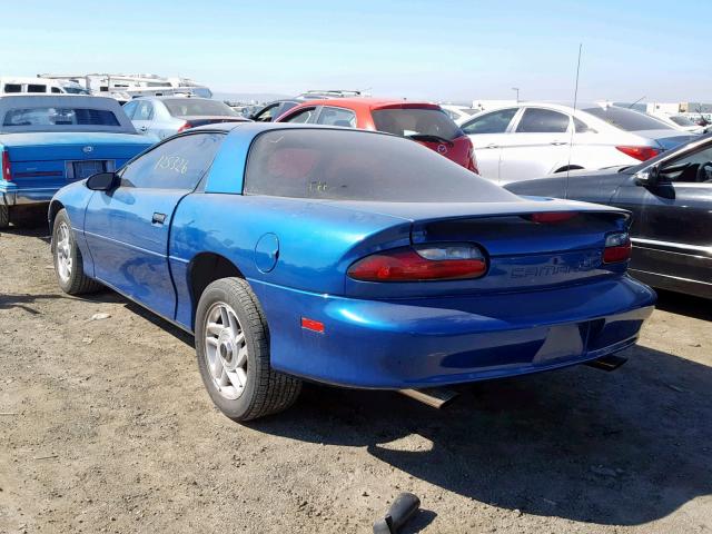 2G1FP22KXT2129908 - 1996 CHEVROLET CAMARO BAS 蓝色 照片 3