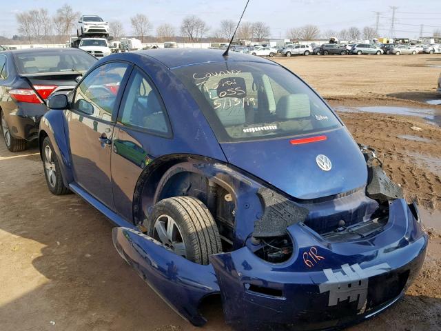 3VWRW31C36M419432 - 2006 VOLKSWAGEN NEW BEETLE Blau Foto 3