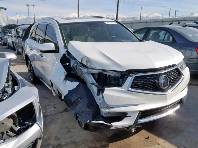 5J8YD4H82JL003282 - 2018 ACURA MDX ADVANC WHITE photo 1