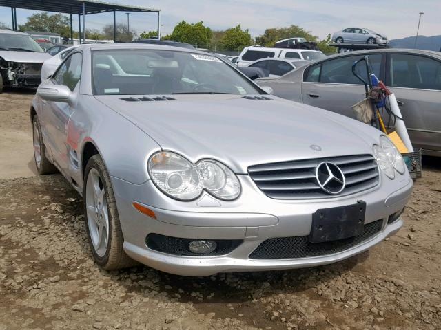 WDBSK75F55F096865 - 2005 MERCEDES-BENZ SL 500 SILVER photo 1