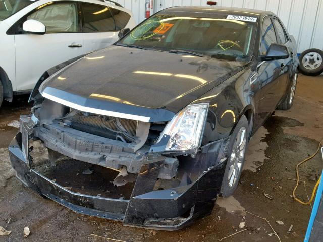 1G6DT57VX80210062 - 2008 CADILLAC CTS HI FEA BLACK photo 2