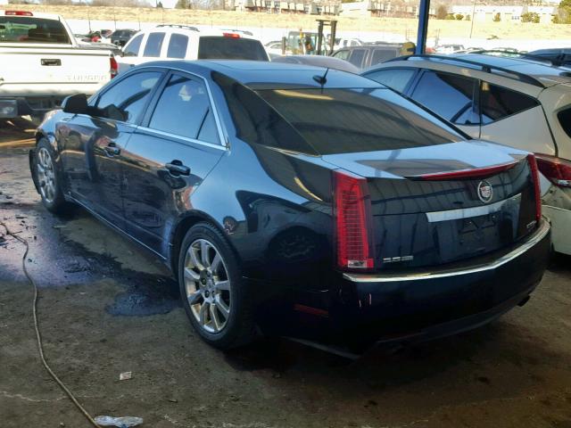 1G6DT57VX80210062 - 2008 CADILLAC CTS HI FEA BLACK photo 3