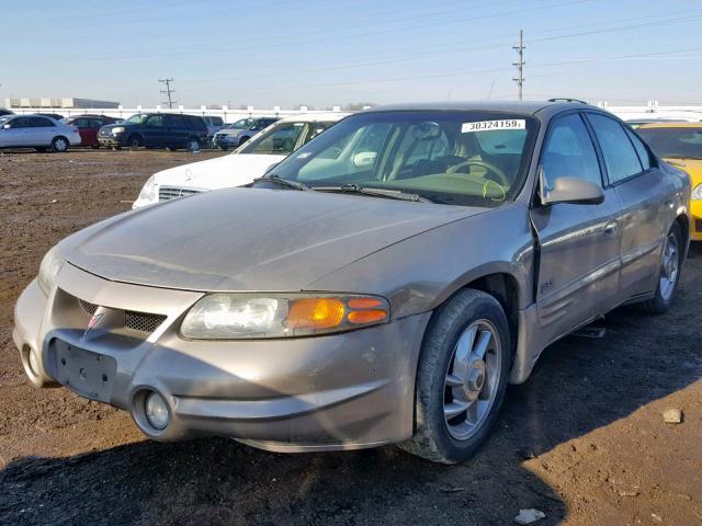 1G2HY54K414298748 - 2001 PONTIAC BONNEVILLE BROWN photo 2