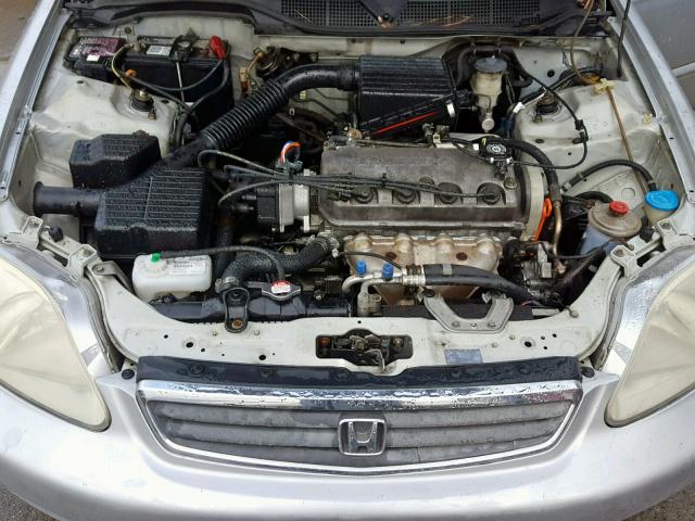 2HGEJ6617YH537270 - 2000 HONDA CIVIC BASE Gümüş foto 7