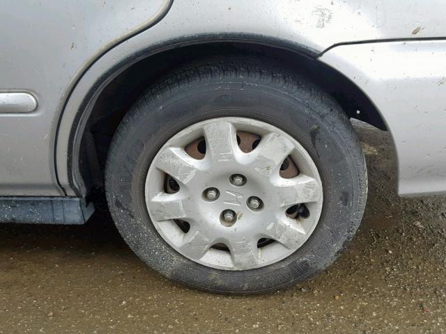 2HGEJ6617YH537270 - 2000 HONDA CIVIC BASE Gümüş foto 9