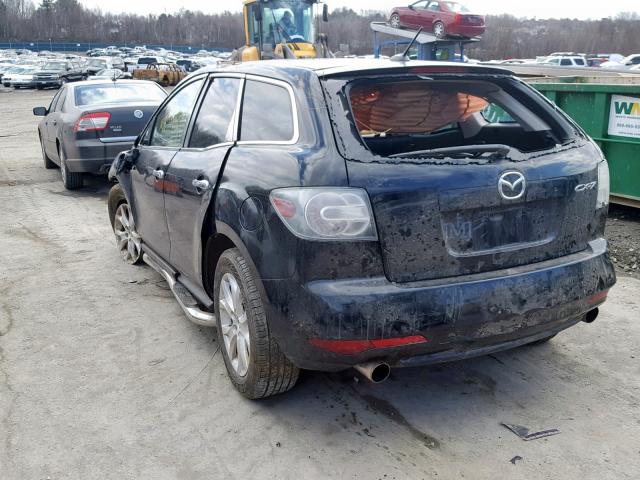 JM3ER2W38A0323102 - 2010 MAZDA CX-7 BLACK photo 3