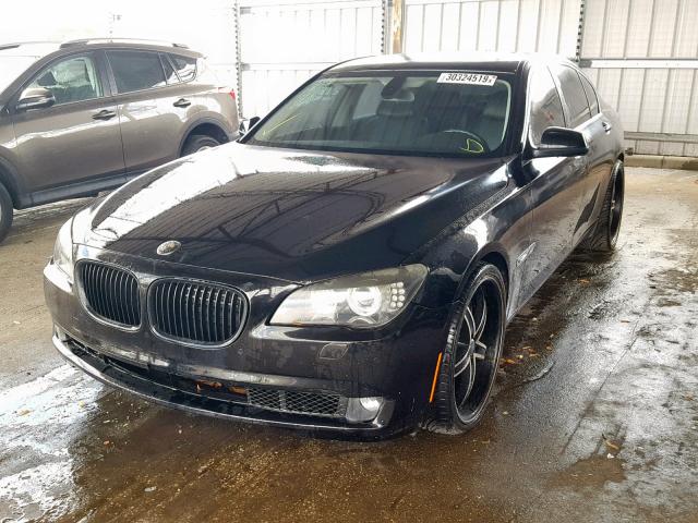 WBAKA8C55CCY37581 - 2012 BMW 750I BLACK photo 2