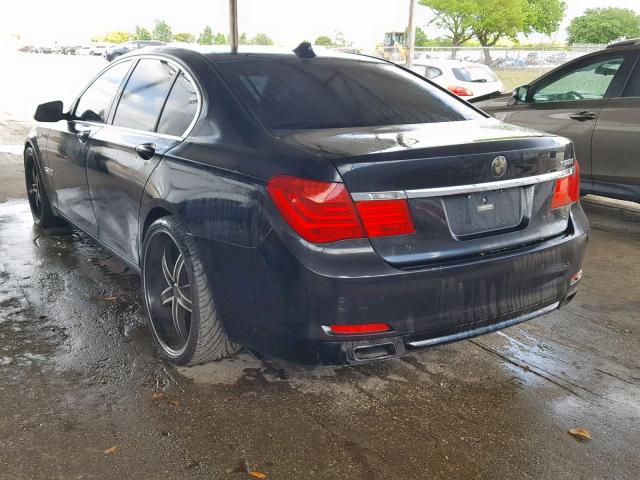 WBAKA8C55CCY37581 - 2012 BMW 750I BLACK photo 3