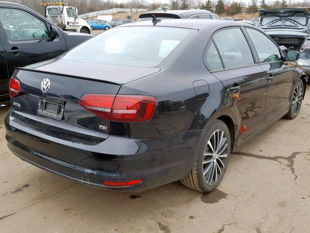 3VWD17AJ1GM255033 - 2016 VOLKSWAGEN JETTA SPOR BLACK photo 4