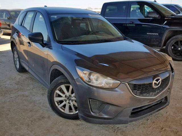 JM3KE2BE6E0336636 - 2014 MAZDA CX-5 SPORT GRAY photo 1