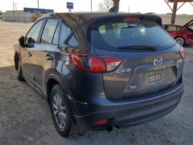 JM3KE2BE6E0336636 - 2014 MAZDA CX-5 SPORT GRAY photo 3