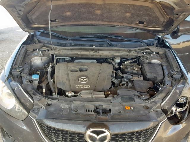 JM3KE2BE6E0336636 - 2014 MAZDA CX-5 SPORT GRAY photo 7