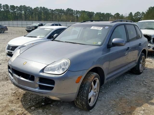 WP1AB29P46LA65028 - 2006 PORSCHE CAYENNE S GRAY photo 2