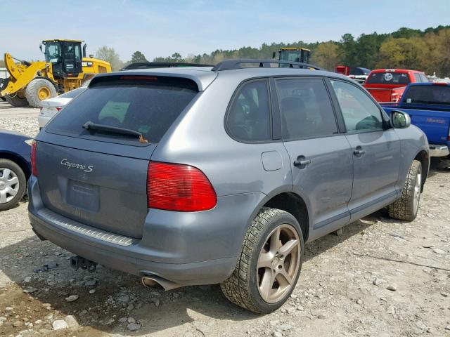 WP1AB29P46LA65028 - 2006 PORSCHE CAYENNE S GRAY photo 4