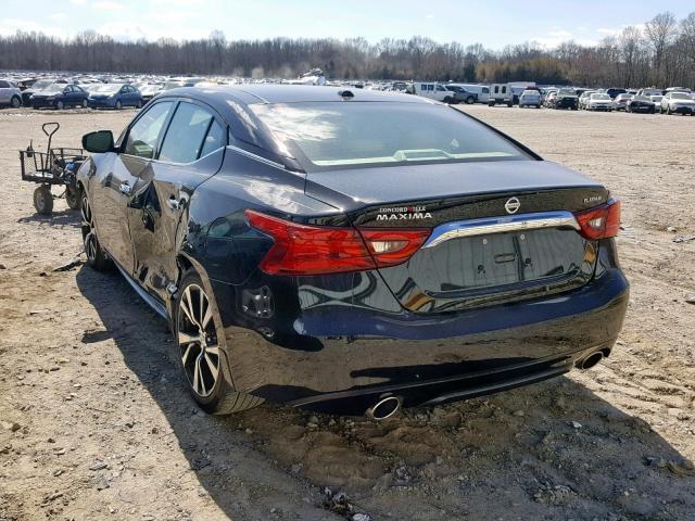 1N4AA6AP5HC451666 - 2017 NISSAN MAXIMA 3.5 BLACK photo 3