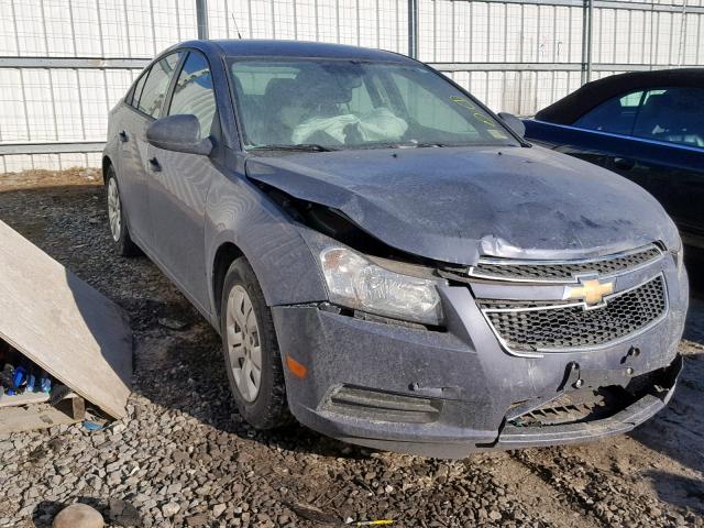 1G1PB5SH2E7431388 - 2014 CHEVROLET CRUZE LS BLUE photo 1