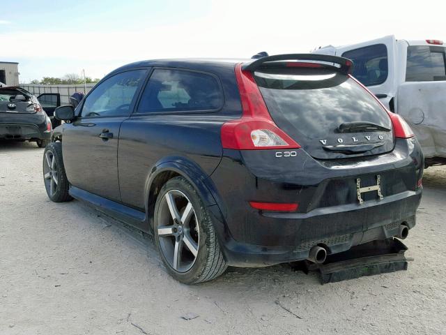 YV1672MK8B2221473 - 2011 VOLVO C30 T5 BLACK photo 3