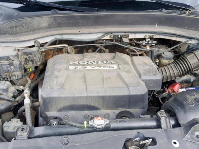 2HJYK16417H519931 - 2007 HONDA RIDGELINE SILVER photo 7