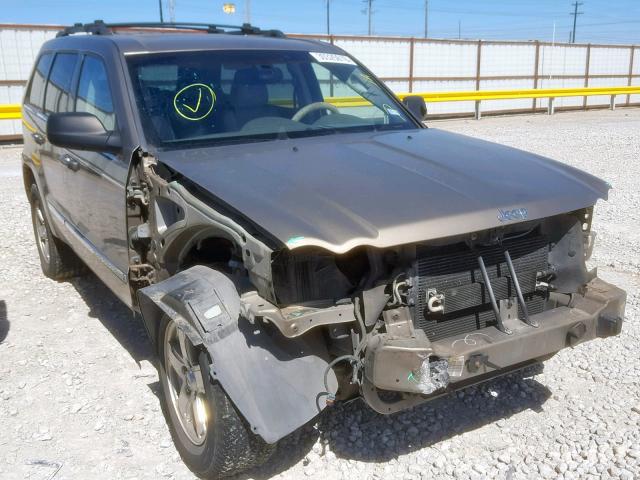 1J4GS58N95C505752 - 2005 JEEP GRAND CHER TAN photo 1