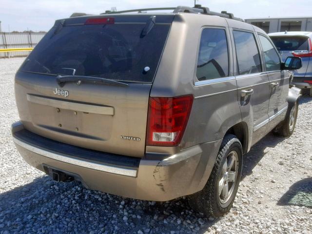 1J4GS58N95C505752 - 2005 JEEP GRAND CHER TAN photo 4