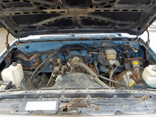 1GTDC14N3GJ516748 - 1986 GMC C1500 BLUE photo 7