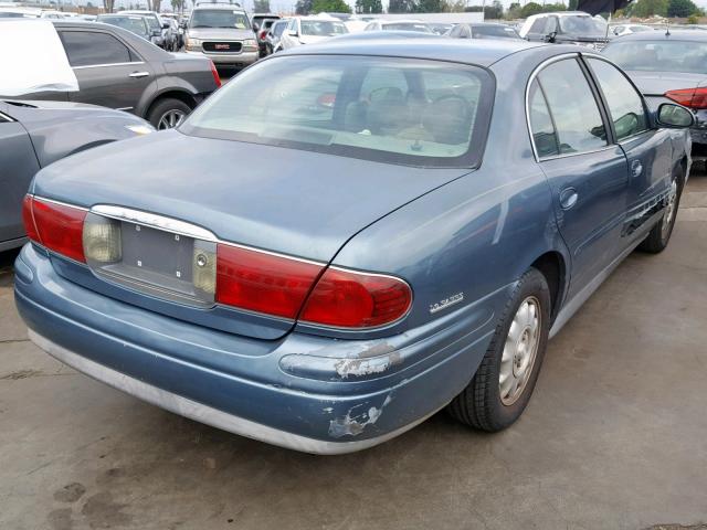 1G4HR54K5YU305043 - 2000 BUICK LESABRE LI BLUE photo 4