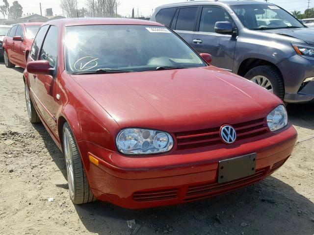 9BWDD61J314037303 - 2001 VOLKSWAGEN GTI GLS RED photo 1