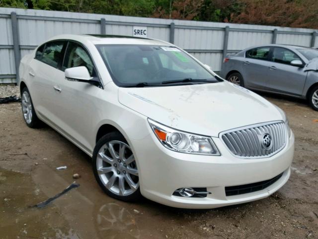 1G4GE5GD1BF188156 - 2011 BUICK LACROSSE C WHITE photo 1