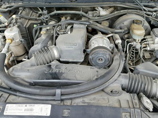 1GTCS1447XK516798 - 1999 GMC SONOMA BLACK photo 7