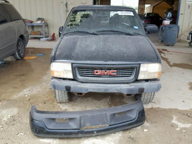 1GTCS1447XK516798 - 1999 GMC SONOMA BLACK photo 9