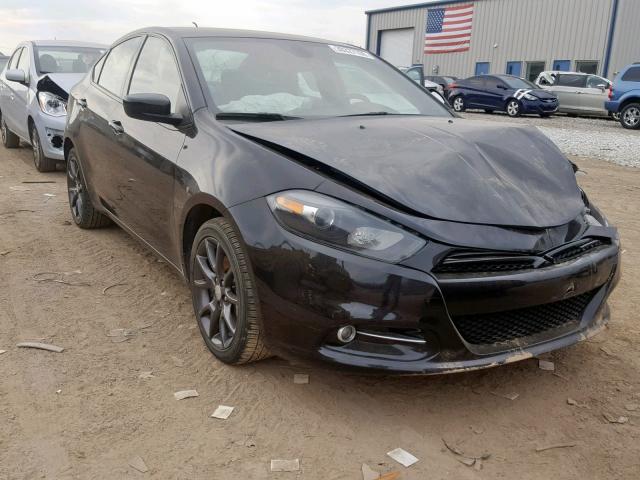 1C3CDFBB9FD301102 - 2015 DODGE DART SXT BLACK photo 1