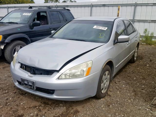 1HGCM56485A133293 - 2005 HONDA ACCORD LX SILVER photo 2