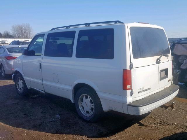 1GKEL19X33B512240 - 2003 GMC SAFARI XT WHITE photo 3