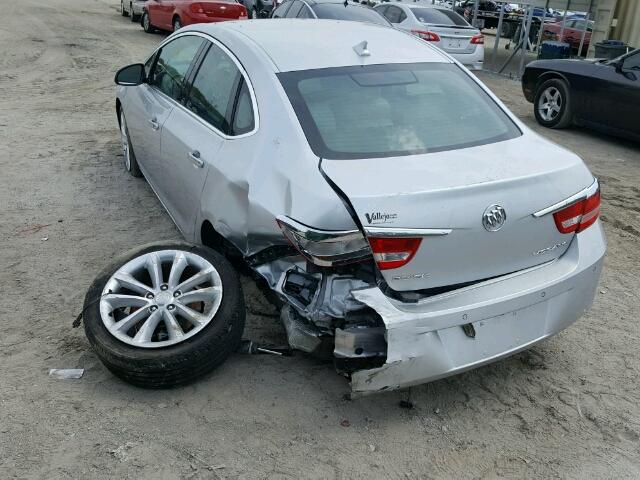 1G4PR5SK2E4175166 - 2014 BUICK VERANO CON SILVER photo 3