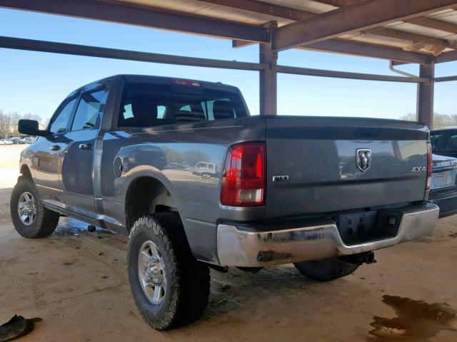 3D7UT2CL6BG509590 - 2011 DODGE RAM 2500 GRAY photo 3