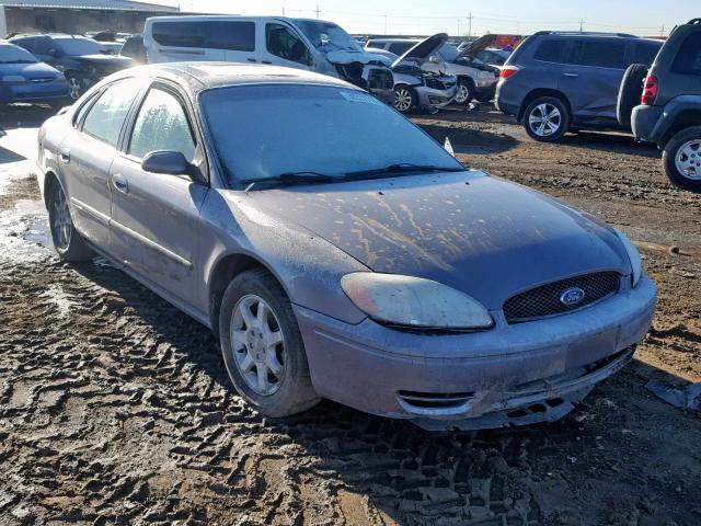 1FAFP56UX6A235723 - 2006 FORD TAURUS SEL SILVER photo 1