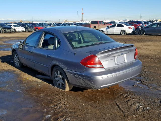 1FAFP56UX6A235723 - 2006 FORD TAURUS SEL SILVER photo 3