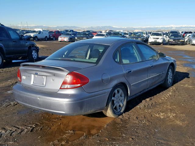 1FAFP56UX6A235723 - 2006 FORD TAURUS SEL SILVER photo 4