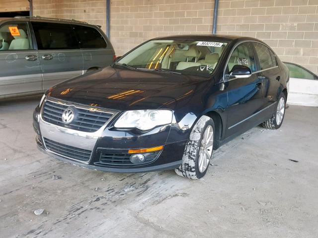 WVWJK7AN8AE086342 - 2010 VOLKSWAGEN PASSAT KOM BLACK photo 2