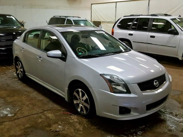 3N1AB6AP4CL735278 - 2012 NISSAN SENTRA 2.0 SILVER photo 1