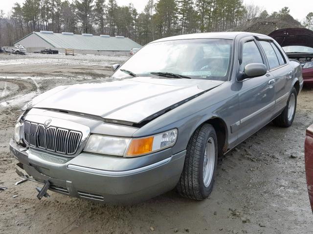 2MEFM74W3YX649681 - 2000 MERCURY GRAND MARQ GRAY photo 2