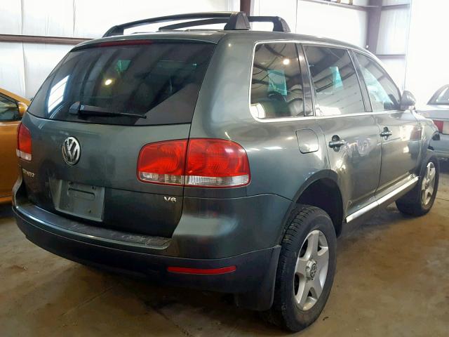 WVGBC67L54D010973 - 2004 VOLKSWAGEN TOUAREG 3. GREEN photo 3