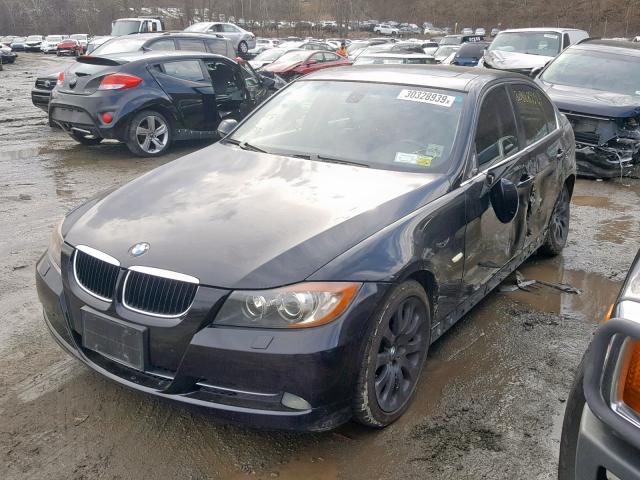 WBAVD33546KV59872 - 2006 BMW 330 XI BLACK photo 2