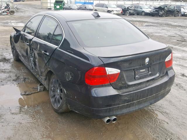 WBAVD33546KV59872 - 2006 BMW 330 XI BLACK photo 3