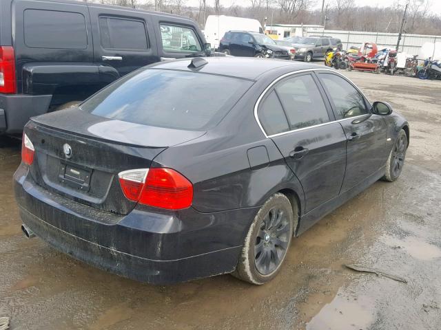 WBAVD33546KV59872 - 2006 BMW 330 XI BLACK photo 4