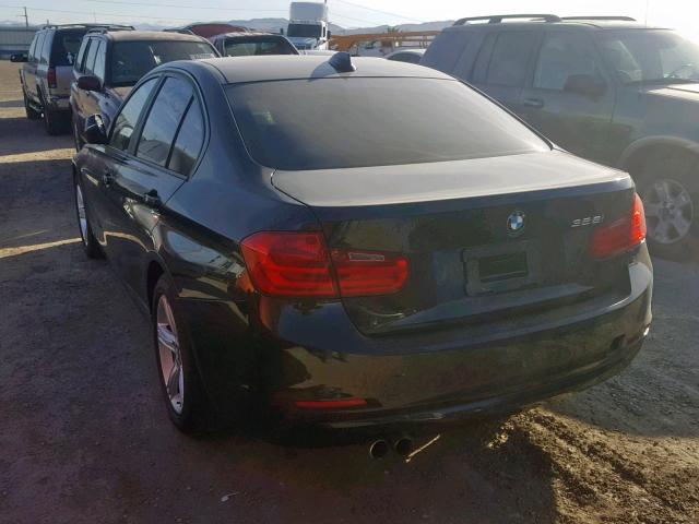 WBA3C1C57DF438113 - 2013 BMW 328 I SULE BLACK photo 3