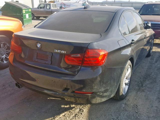 WBA3C1C57DF438113 - 2013 BMW 328 I SULE BLACK photo 4