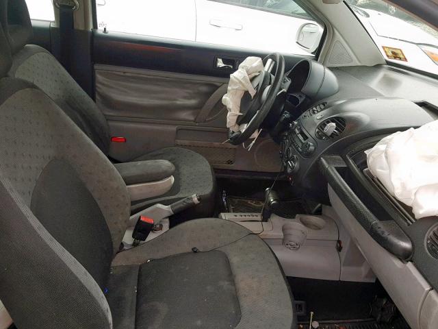 3VWCK21C71M458822 - 2001 VOLKSWAGEN NEW BEETLE თეთრი ფოტო 5